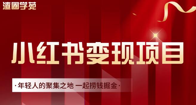 渣圈学苑·小红书虚拟资源变现项目，一起捞钱掘金价值1099元-天天资源网