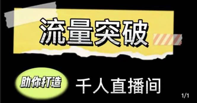 直播运营实战视频课，助你打造千人直播间（14节视频课）-天天资源网