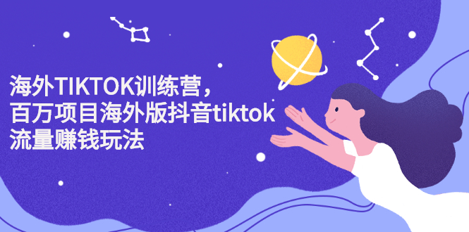 海外TIKTOK训练营，百万项目海外版抖音tiktok流量变现玩法-天天资源网