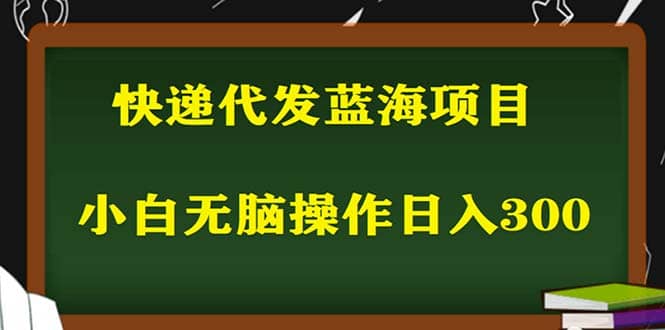 2023最新蓝海快递代发项目，小白零成本照抄-天天资源网