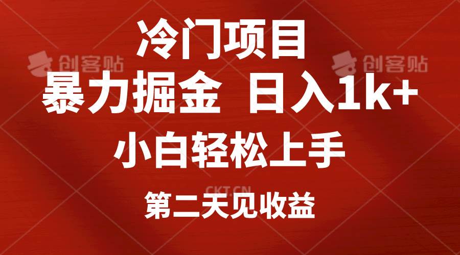 冷门项目，靠一款软件定制头像引流 日入1000+小白轻松上手，第二天见收益-天天资源网